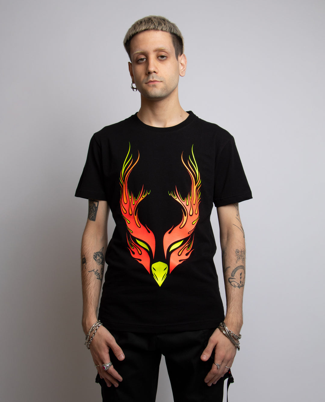 MENS CYBERDOG PHOENIX T-SHIRT FRONT