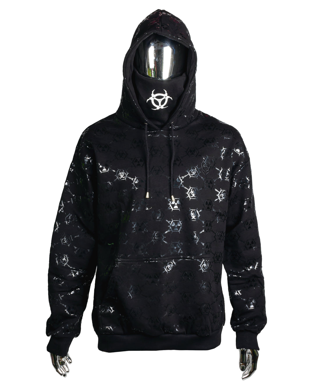 MASK HOODIE TOXIC MONOGRAM.