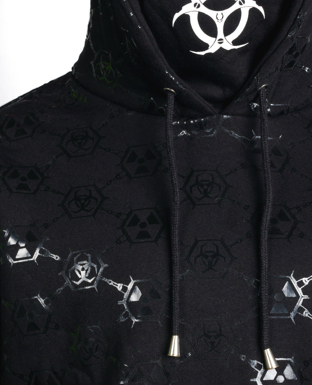 MASK HOODIE TOXIC MONOGRAM.