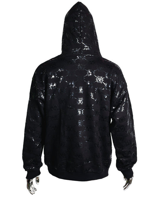 MASK HOODIE TOXIC MONOGRAM.