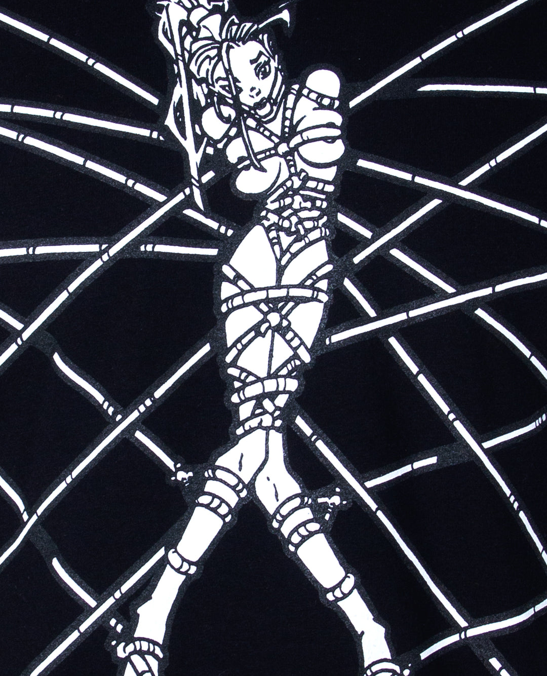 MENS BONDAGE GIRL T-SHIRT.