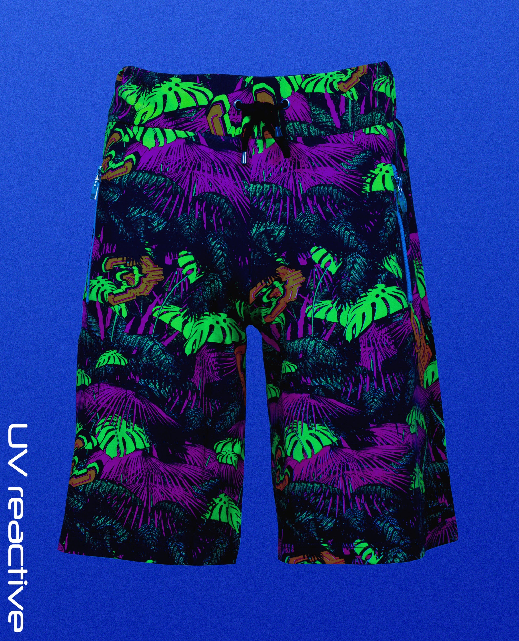 BASKET BALL SHORTS NEON JUNGLE