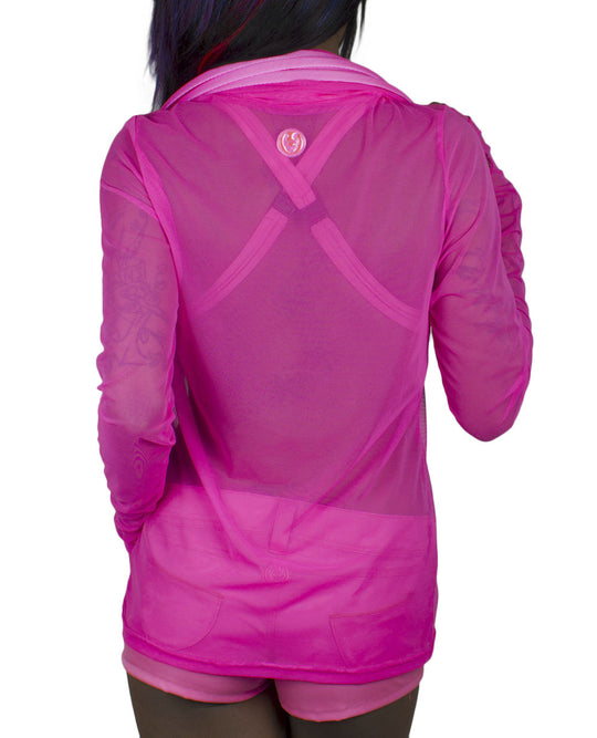 MESH CAGE TUNIC.