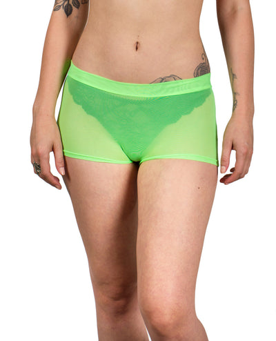 MESH HOTPANTS.