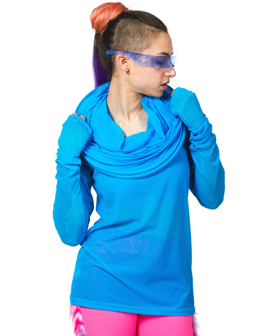 MESH CAGE TUNIC.