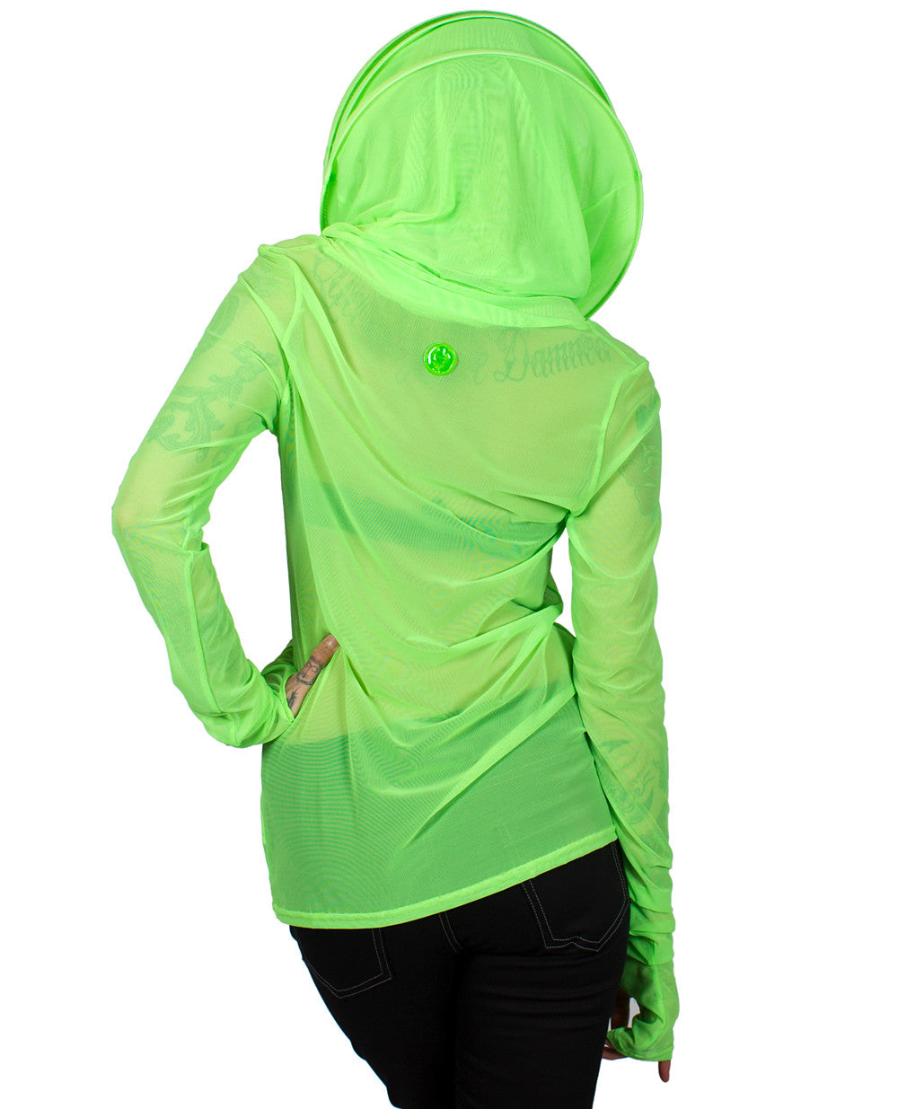 MESH CAGE TUNIC.