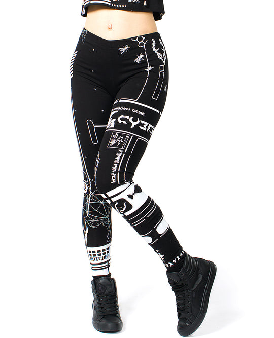 GIRLS NEO FUTURE LEGGINGS.