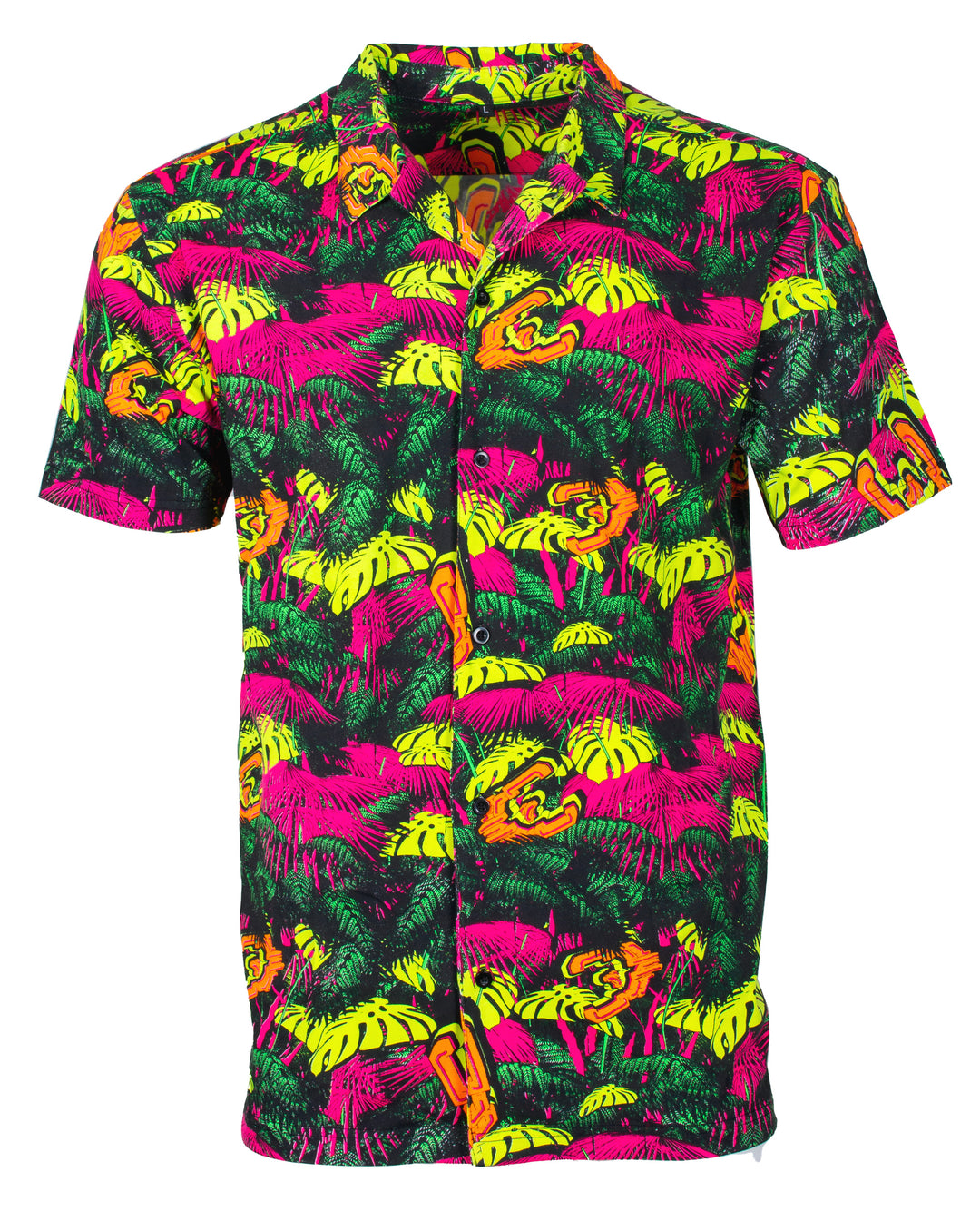 MENS SHIRT NEON JUNGLE.