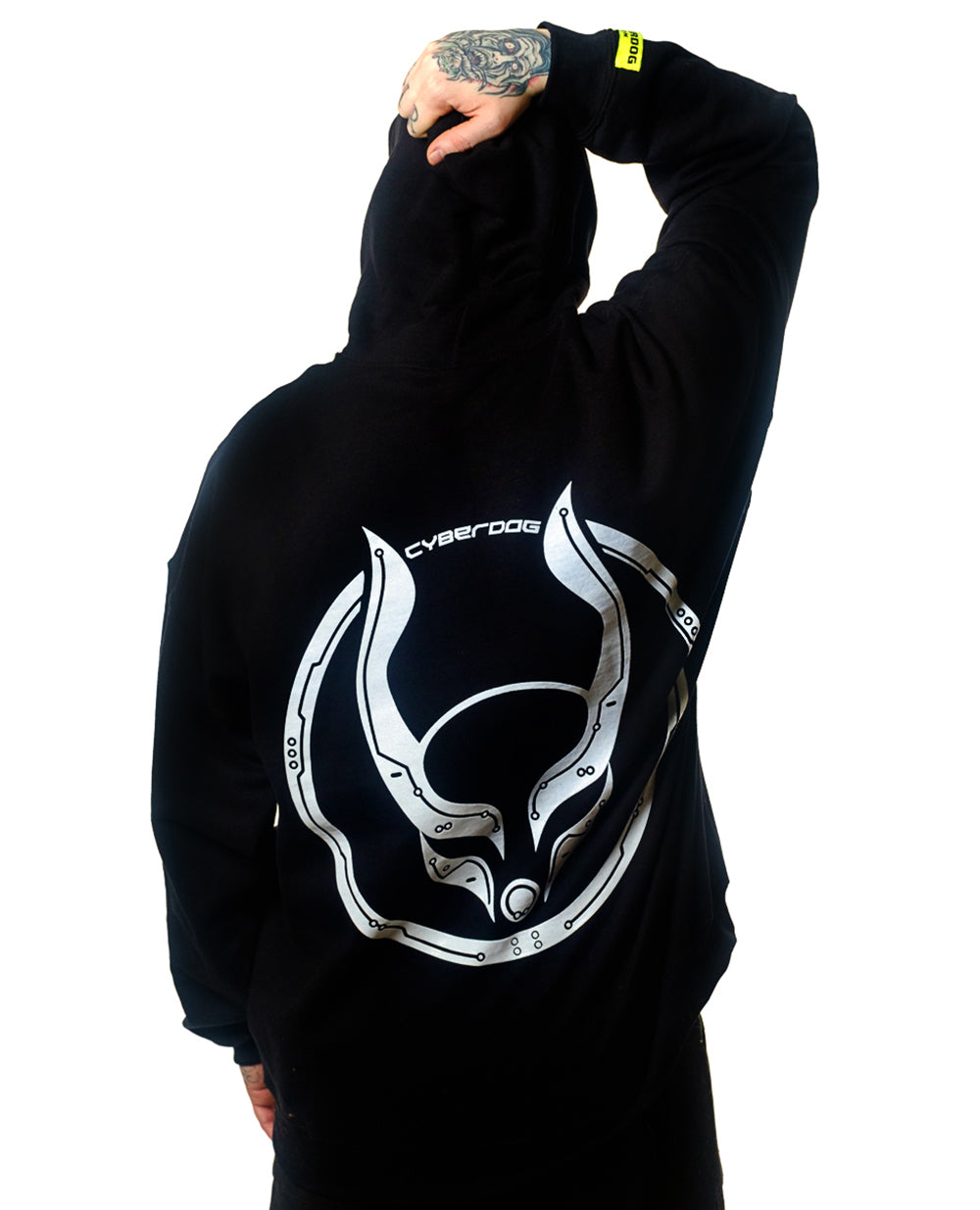 OVERSIZE CIRC HOODY.