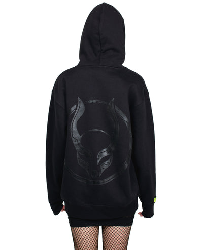 OVERSIZE CIRC HOODY.