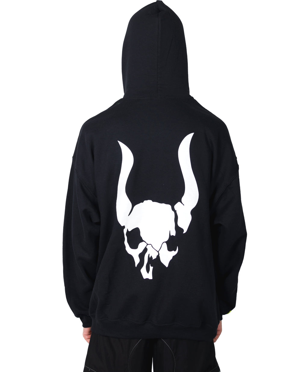 OVERSIZE LOGO SKULL HOODY.