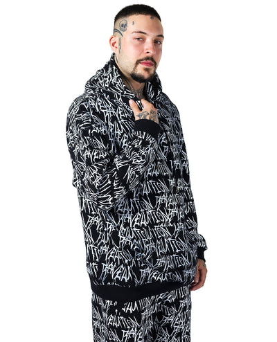 OVERSIZE RAVELUTION HOODY.