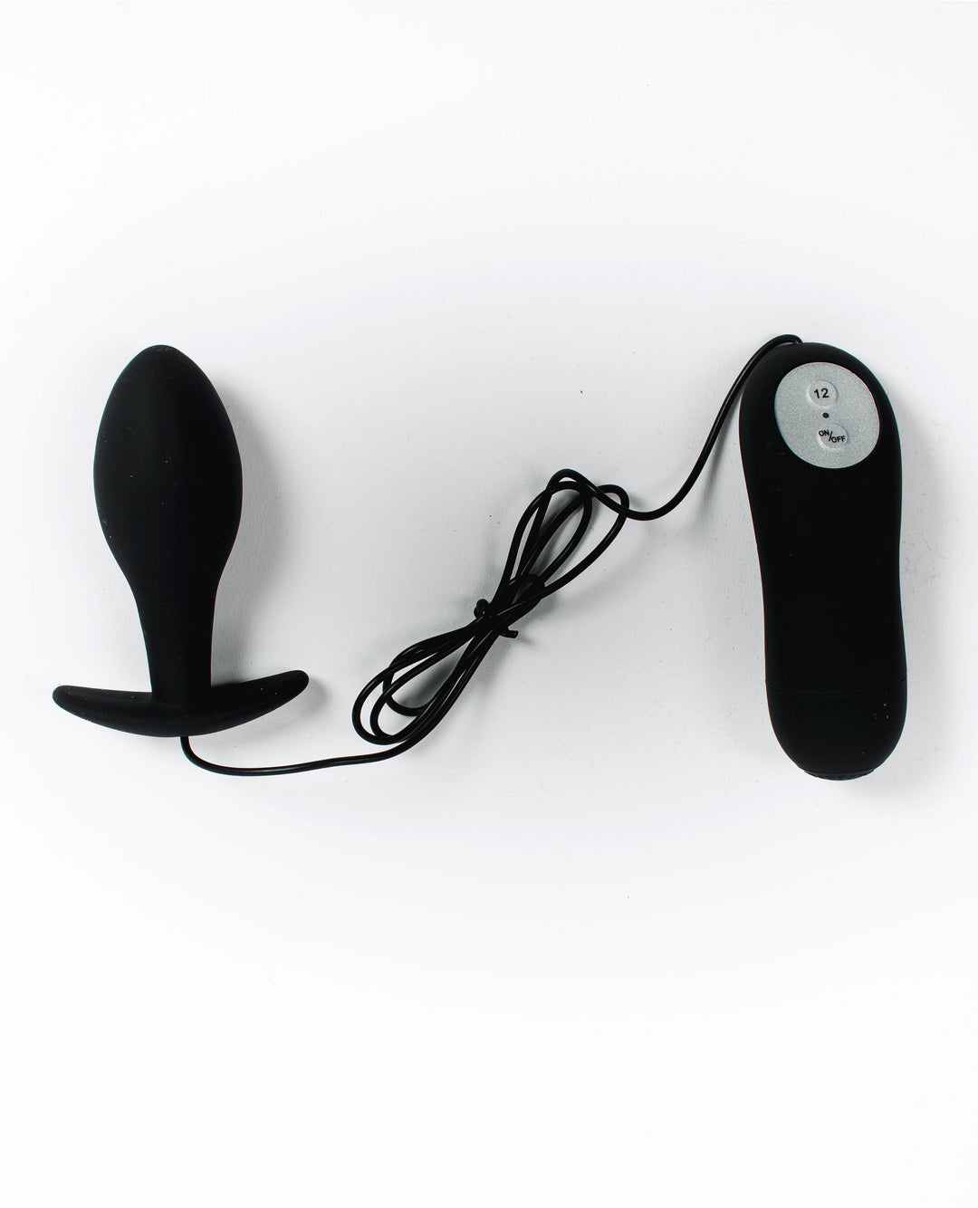 VIBRATING REMOTE ANAL PLUG.