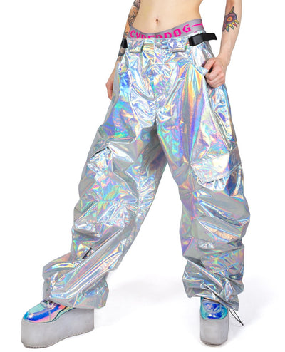 PROTON PANTS HOLOGRAPHIC.