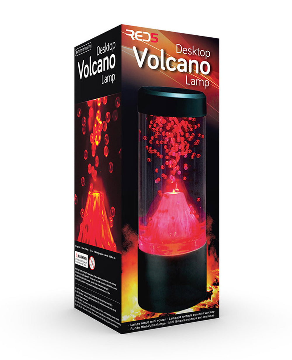 ROUND MINI VOLCANO LAMP