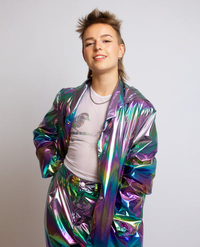 SLOUCH SUIT RAINBOW FRONT