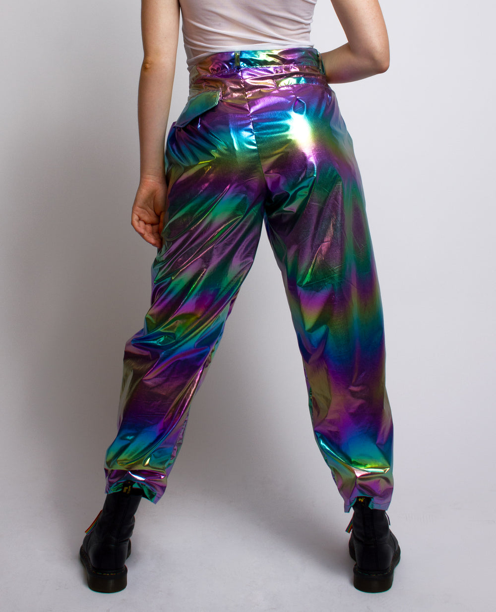 SLOUCH TROUSERS RAINBOW BACK