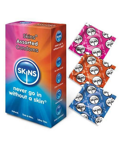 SKINS ASSORTED 12 PACK.