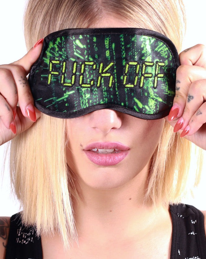 F**K OFF SLEEP MASK.