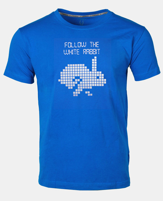 MENS WHITE RABBIT T-SHIRT WHITE