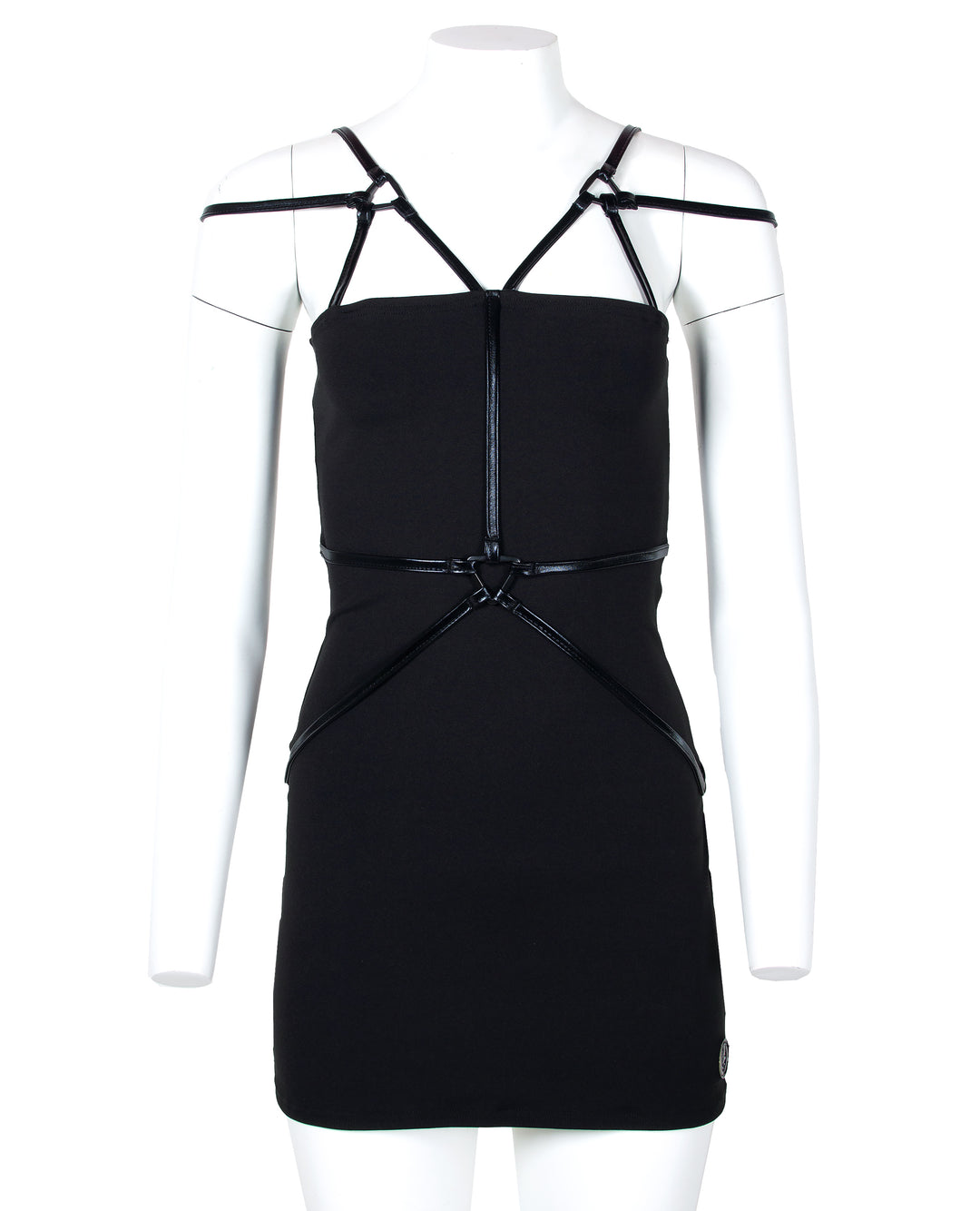 strap on dress Draped Spaghetti Strap Midi Dress