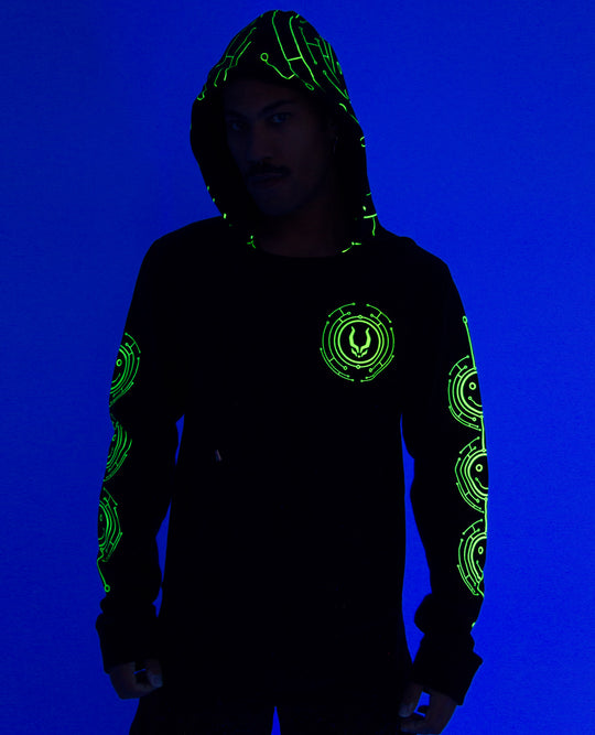 TECFACE FUTURE L/S TOP W HOOD.