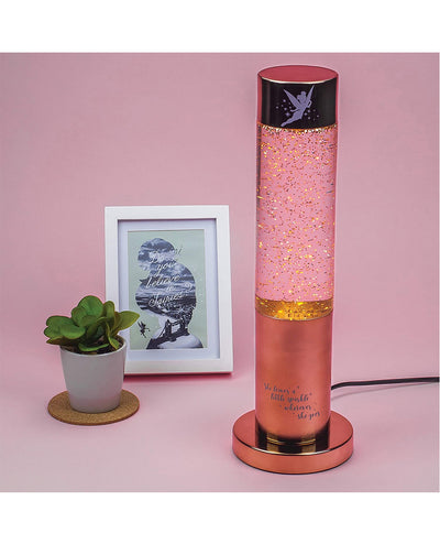 TINKER BELL GLITTER LAMP.