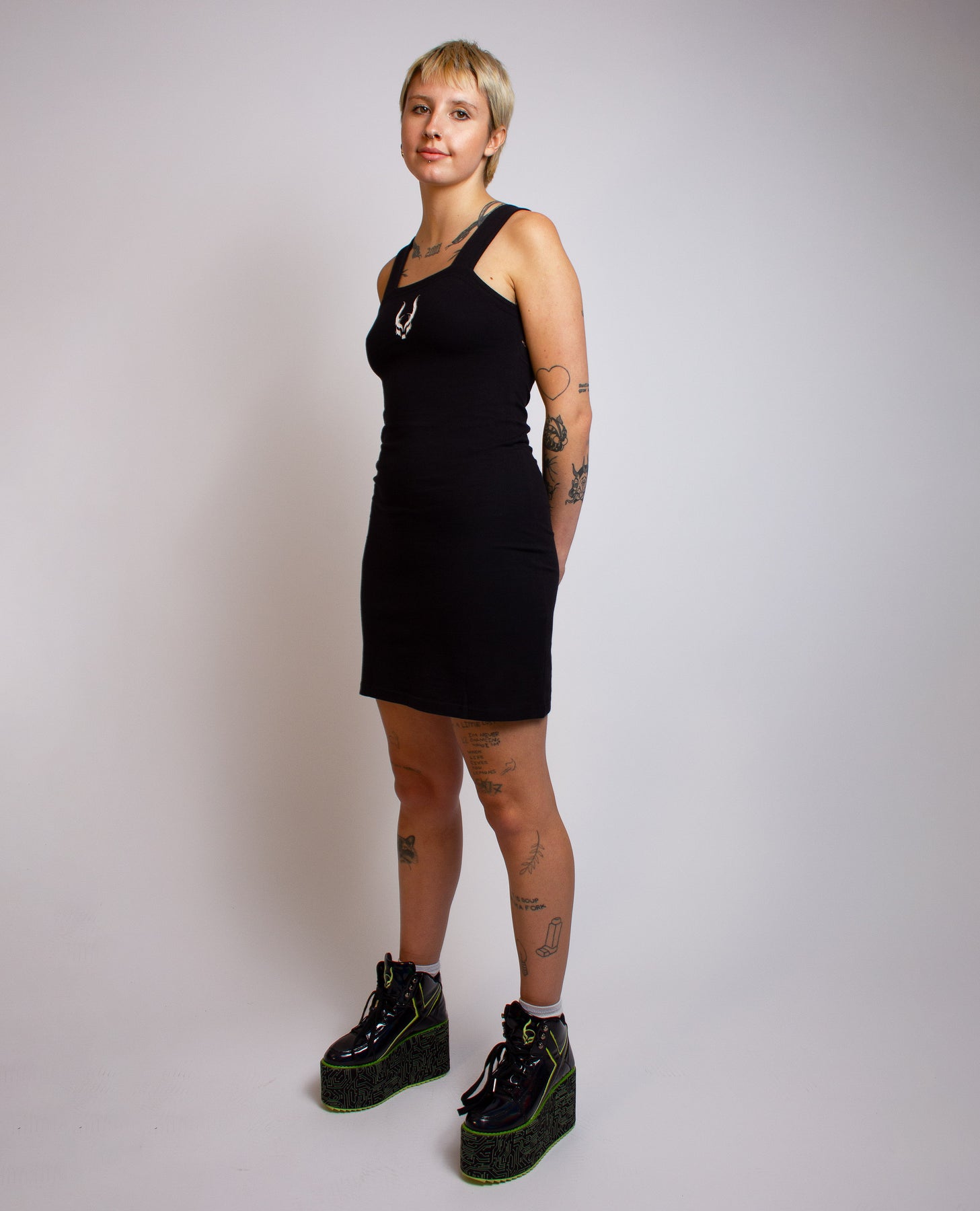 Cyberdog Rave HARNESS DRESS CYBERLUX | Cyberdog London by Cyberdog - Rave clothing ...