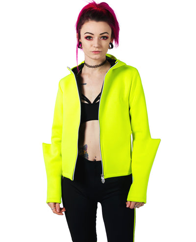 VIRTUAL FLEECE ZIP JACKET.