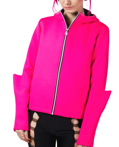 VIRTUAL FLEECE ZIP JACKET.