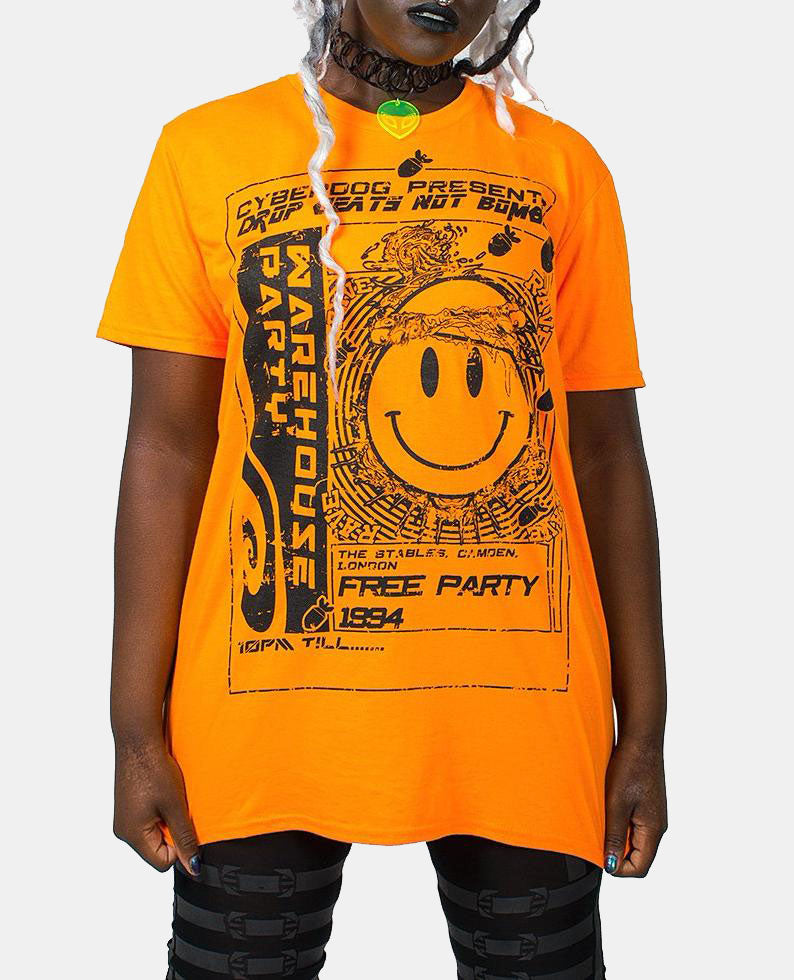 OVERSIZE WAREHOUSE PARTY T-SHIRT