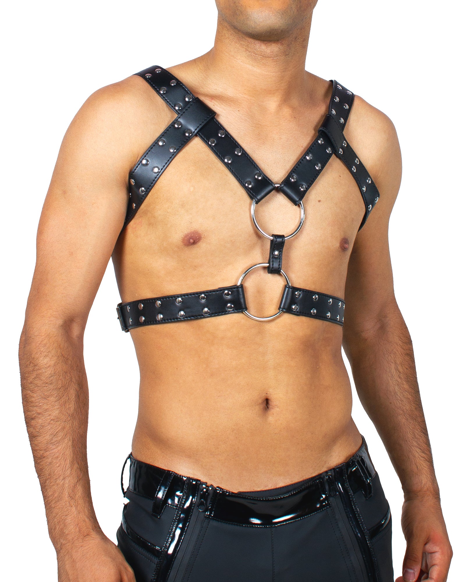 XXX DOUBLE RING HARNESS.