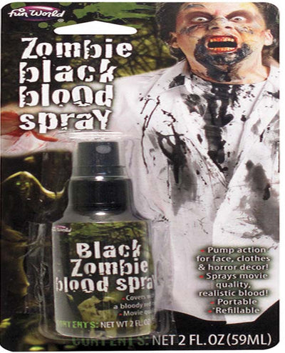 Black Zombie Blood Spray.