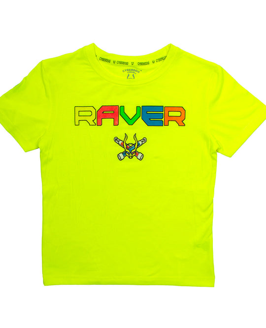 BOYS S/S RAVER LOGO.