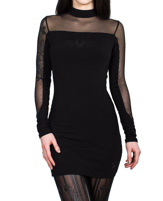 GIGA WING MESH DRESS.
