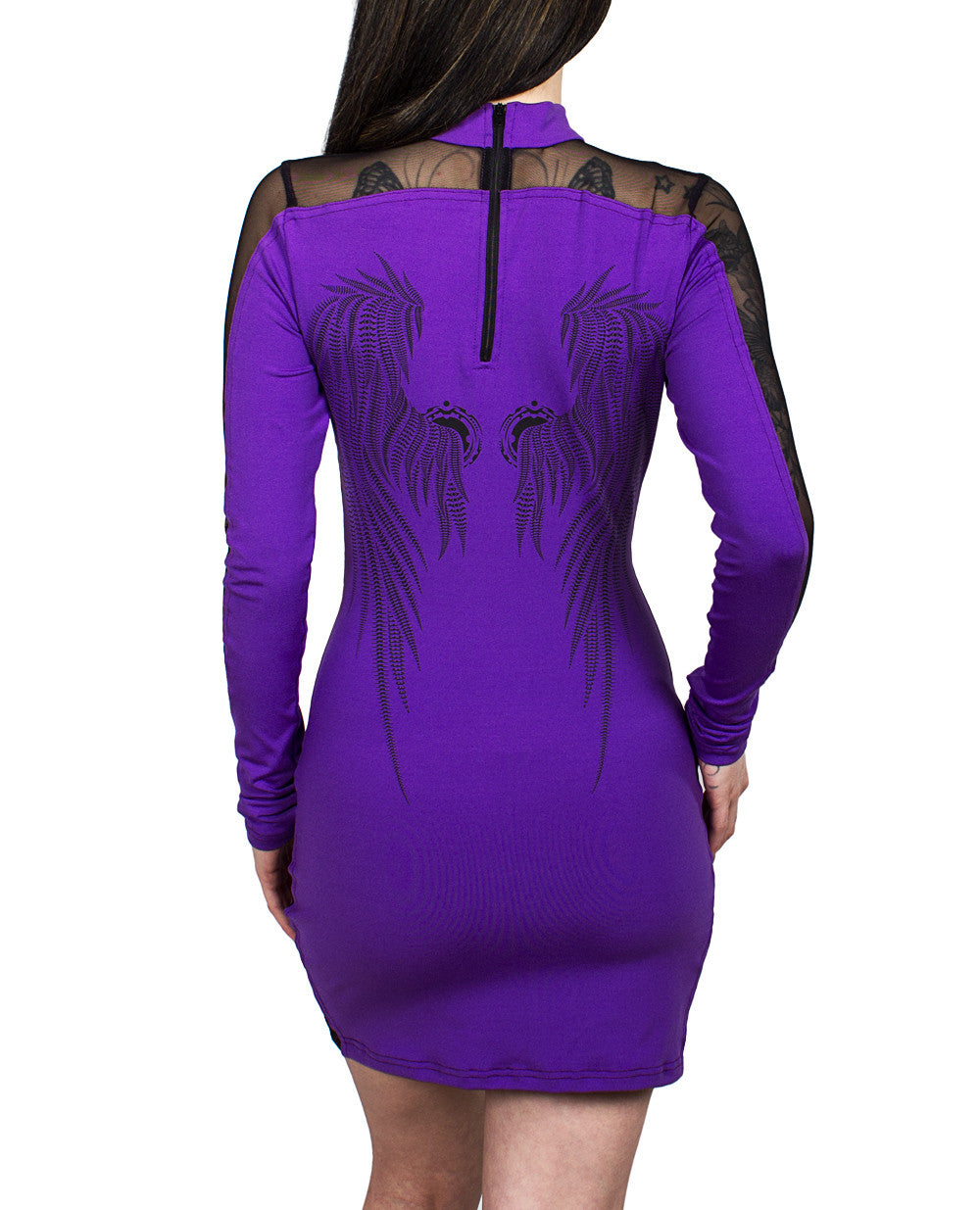 GIGA WING MESH DRESS.