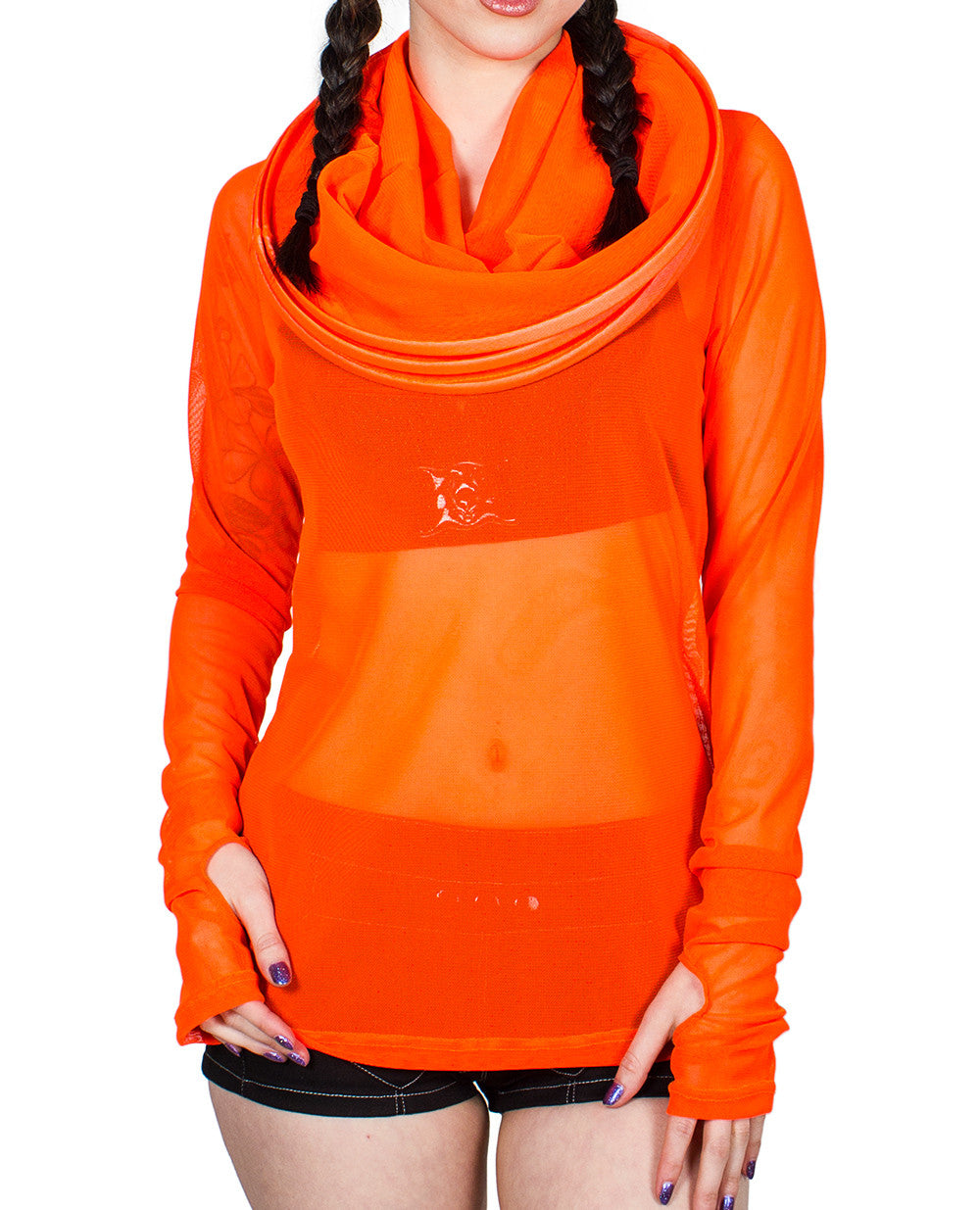 MESH CAGE TUNIC.