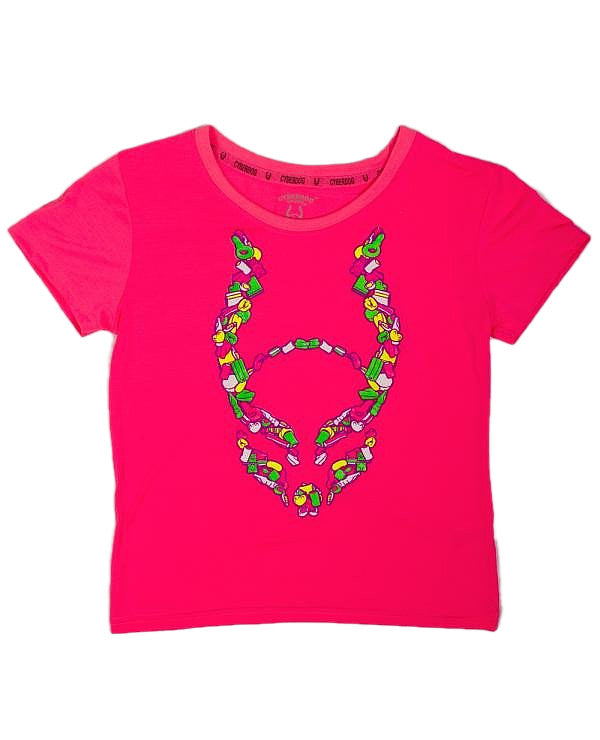 KIDS GIRL S/S SWEETS LOGO.