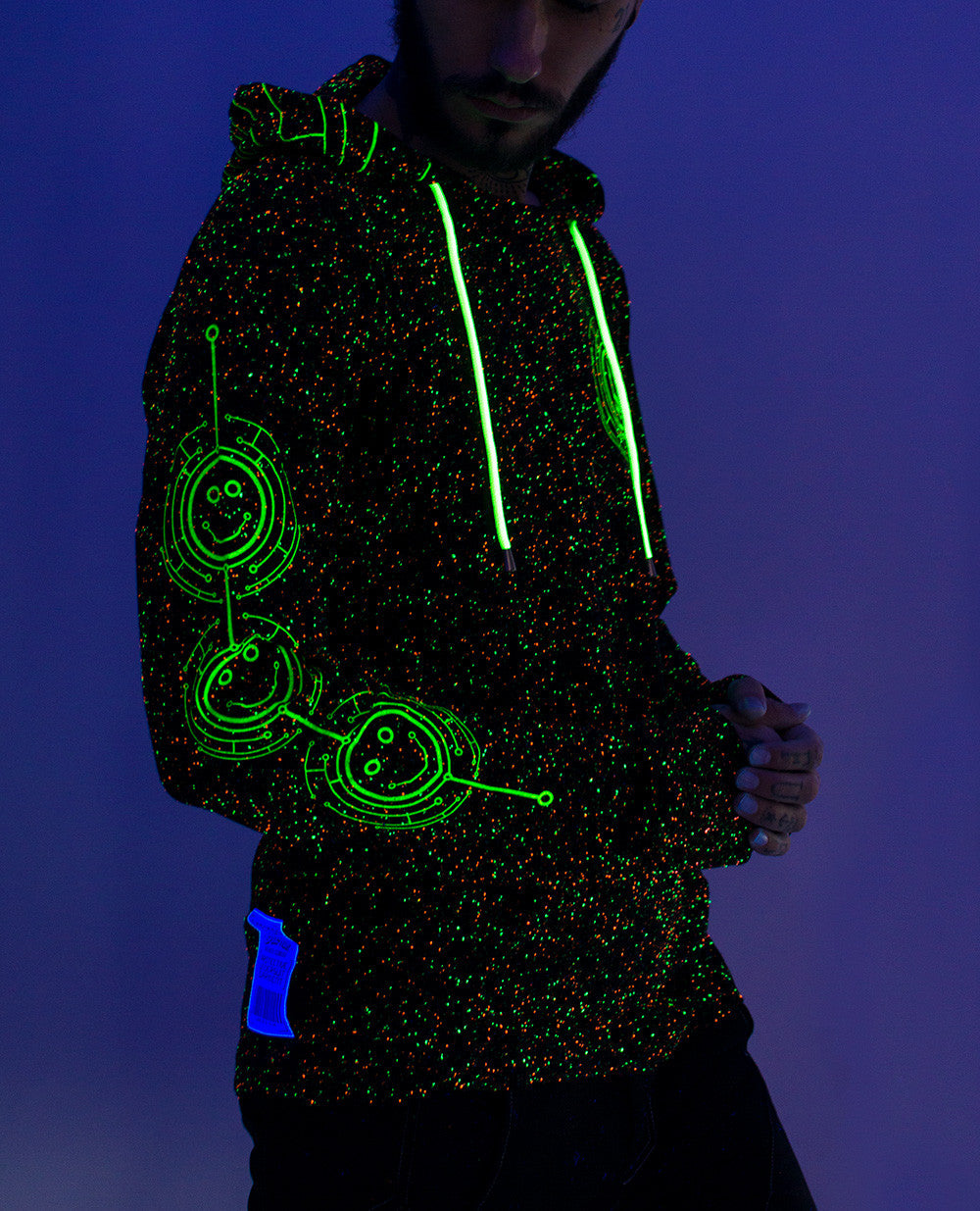 TECFACE FUTURE L/S TOP W HOOD.