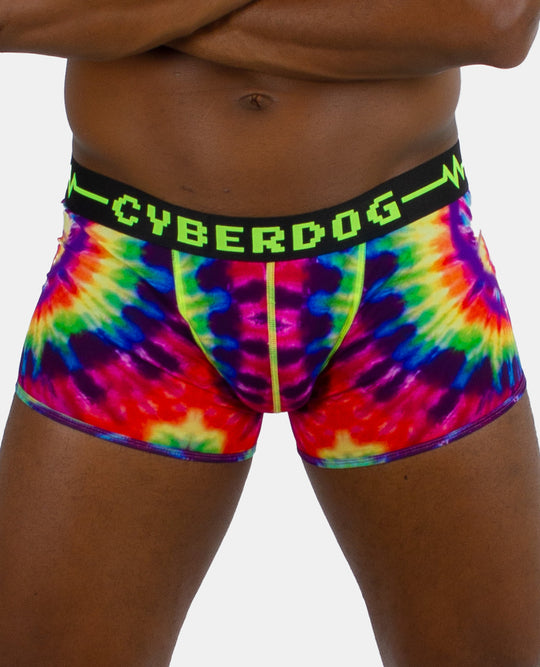 MENS BOXERS TIE DYE.